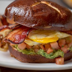 Shack Breakfast & Lunch - Mommy Where Does Bacon Come From? Breakfast Sandwich