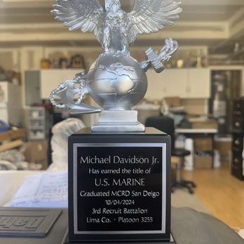 Norcal Trophy & Awards - did an amazing job on this plaque & added this engraving face plate which came out really nice.. - Trophy Shops Near Me - Oakley, California Norcal Trophy & Awards - did an amazing job on this plaque & added this engraving face plate which came out really nice.. - Trophy Shops Near Me - Oakley, California