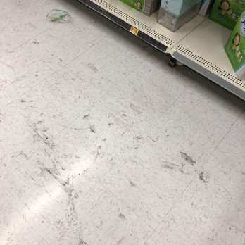 Walmart Supercenter - Dirty floor - Department Stores Near Me - Ellicott City, Maryland