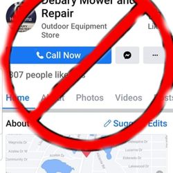 Debary Mower & Repair - I'd like to give everybody a heads up warning on this lawn mowers shop rip off scam. Do NOt go here save your money. You will regret it.