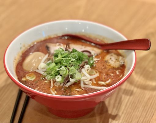 Photo of Tabata Ramen - New York, NY, US. Spicy Sutamina Ramen