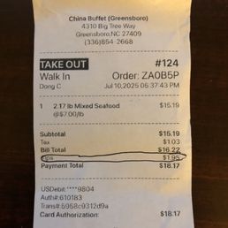 Extra charge Extra charge