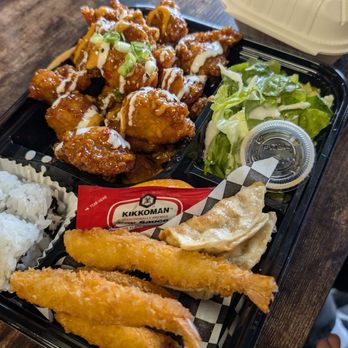 Gold Chicken - Bento box 1 - Japanese Near Me - Everett, Washington Gold Chicken - Bento box 1 - Japanese Near Me - Everett, Washington