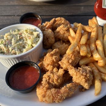 Republic Social House - Shrimp, fries and slaw - American Near Me - Atlanta, Georgia