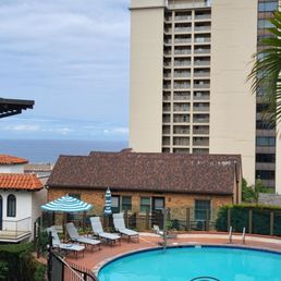 Enjoying life in room 206.  Crystal waters meet horizon, pure bliss from pool to ocean.
