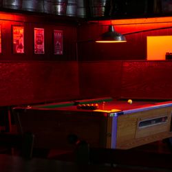 Eagle Portland - New seating around pool table 2022