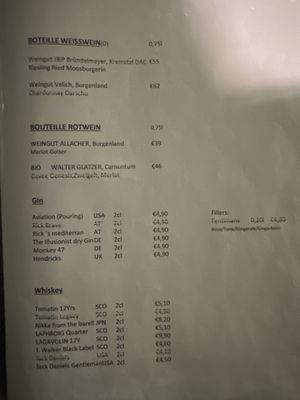 Menu photo 2 The Bell Pub-Bar-Restaurant Vienna, 9 Menu photo 2 The Bell Pub-Bar-Restaurant Vienna, 9