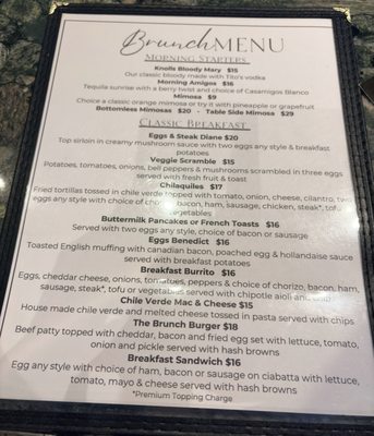 Menu photo 3 Knolls Restaurant Long Beach, CA Menu photo 3 Knolls Restaurant Long Beach, CA