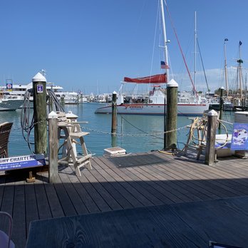 White Tarpon - View from our table - Cocktail Bars Near Me - Key West, Florida