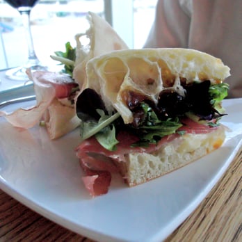 Vino Volo - Brie and prosciutto sandwich. Recommended with white wine. - Wine Bars Near Me - Philadelphia, Pennsylvania Vino Volo - Brie and prosciutto sandwich. Recommended with white wine. - Wine Bars Near Me - Philadelphia, Pennsylvania