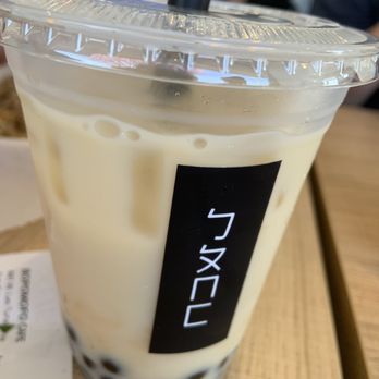 Bopomofo Cafe - Jasmine Milk Green Tea - Bubble Tea Near Me - San Gabriel, California