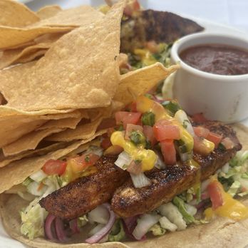 Pacifica Del Mar - FRIED FISH TACO - New American Near Me - Del Mar, California Pacifica Del Mar - FRIED FISH TACO - New American Near Me - Del Mar, California