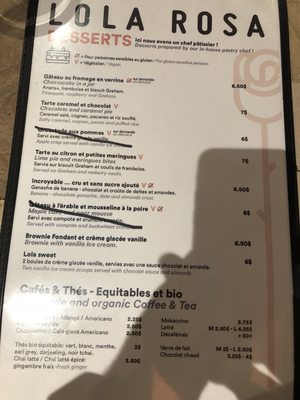 Menu photo 7 Lola Rosa Montreal, QC Menu photo 7 Lola Rosa Montreal, QC