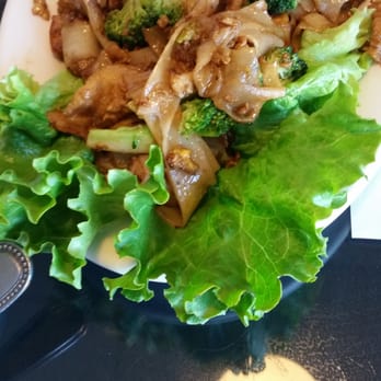 Won Thai Cuisine - Partly eaten Pad Se Ew with chicken and tofu - Thai Near Me - Hercules, California Won Thai Cuisine - Partly eaten Pad Se Ew with chicken and tofu - Thai Near Me - Hercules, California