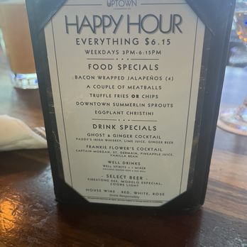 Frankie’s Uptown - Happy hour menu - American Near Me - Las Vegas, Nevada Frankie’s Uptown - Happy hour menu - American Near Me - Las Vegas, Nevada