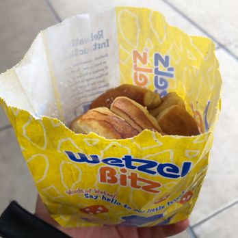 Wetzel's Pretzels - Wetzel Bitz and dipping cheese (not pictured) - Pretzels Near Me - Camarillo, California