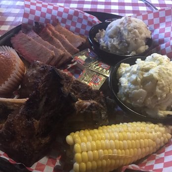 Riverside BBQ & Grill - Ribs and brisket combo - Burgers Near Me - Quincy, Illinois