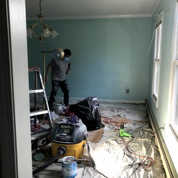 Emer & Son Painting - After first coat - Painters Near Me