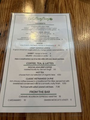 Menu photo 1 LuluBangBang Durham, NC