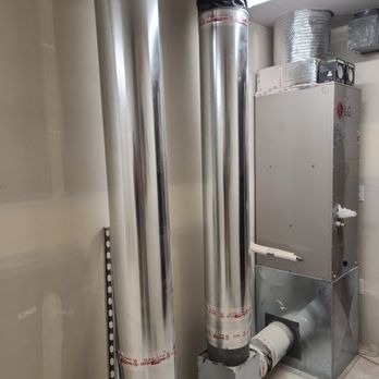 A+ Heating and Air - ERV supply and return lines in apartment complex - Heating & Air Conditioning/HVAC Near Me