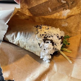 Origami - Poke Ahi Tuna Wrap - Sushi Bars Near Me - San Ramon, California