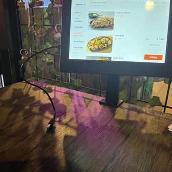Pocha K - ipad ordering system - Korean Near Me - Newark, California