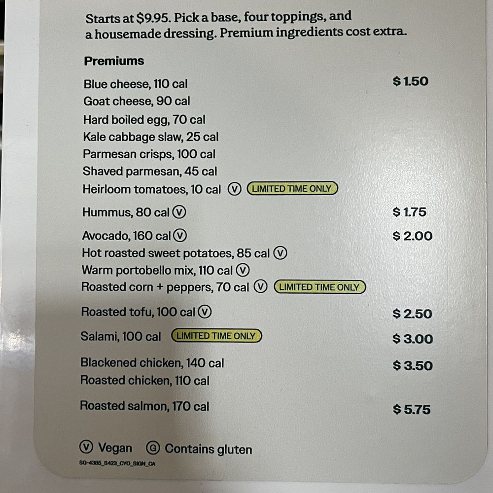 Chopt Creative Salad Co. - Salad Near Me - Arlington, Virginia Chopt Creative Salad Co. - Salad Near Me - Arlington, Virginia