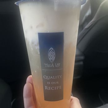 Tea 18 - White Peach Oolong Tea - Bubble Tea Near Me - Sacramento, California Tea 18 - White Peach Oolong Tea - Bubble Tea Near Me - Sacramento, California
