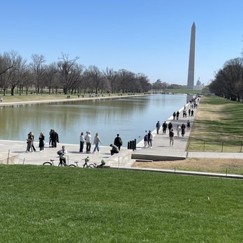 Lincoln Memorial - Beautiful view of the Washington Memorial, as viewed from western end of the Reflecting Pool, near the Lincoln Memorial. - Landmarks & Historical Buildings Near Me - Washington, DC, District of Columbia Lincoln Memorial - Beautiful view of the Washington Memorial, as viewed from western end of the Reflecting Pool, near the Lincoln Memorial. - Landmarks & Historical Buildings Near Me - Washington, DC, District of Columbia