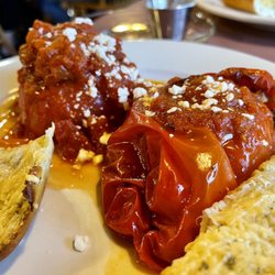 Royal II Restaurant and Grill - Stuffed peppers and tomatoes