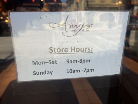 Amy's Candy Kitchen by null