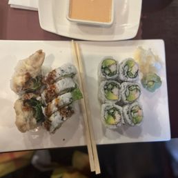 California & Spider Roll California & Spider Roll