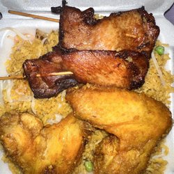 Happy Garden Chinese Restaurant - D22. Any 2 Appetizers with shrimp fried rice combo
