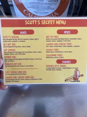 Menu photo 6 Pacific Coast Hot Dogs Orange, CA Menu photo 6 Pacific Coast Hot Dogs Orange, CA