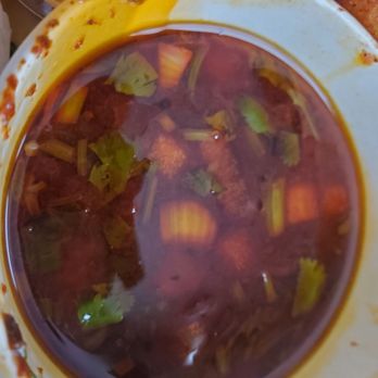 El Papi Real Street Tacos - Red soup - Tacos Near Me - Camp Springs, Maryland