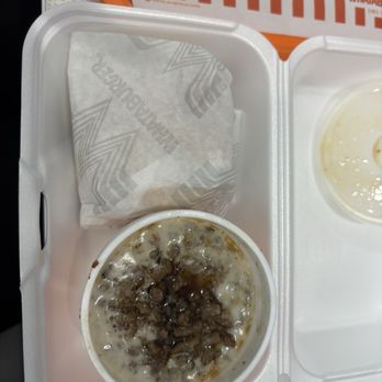 Whataburger - Large amount of oil on my gravy - Burgers Near Me - Muskogee, Oklahoma Whataburger - Large amount of oil on my gravy - Burgers Near Me - Muskogee, Oklahoma