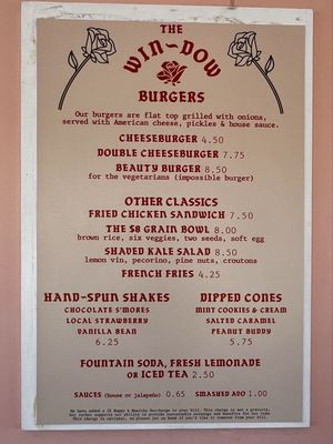 Menu photo 8 The Win-Dow Long Beach Long Beach, CA