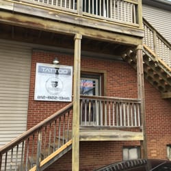 Crimson Breed Tattoo Studio - The front of the building.