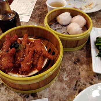 HK Dim Sum - Chicken finger and shrimp dumpling - Dim Sum Near Me - Seattle, Washington