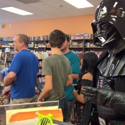 Books at Park Place - ...and Darth Vader shops here!