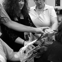 Discovery Point School of Massage - Building models in anatomy class