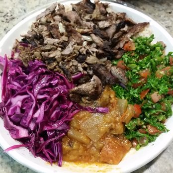 Pita 360 - Beef Shawarma plate - Mediterranean Near Me - Gardena, California