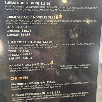 Burma Bay Cafe - Burmese Near Me - Fremont, California
