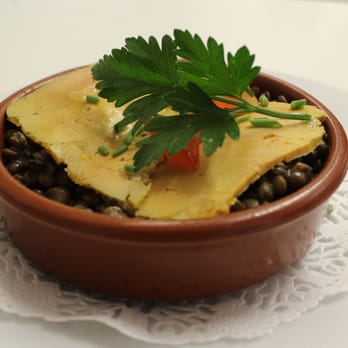 La Chalosse - caviar de lentilles au foie gras - French Near Me - Guyancourt, 78
