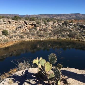 Montezuma Well - The view from the top - Landmarks & Historical Buildings Near Me - Rimrock, Arizona