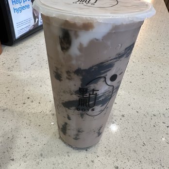 Dots Boba - Black Sesame Milk Tea with Mochi - Bubble Tea Near Me - San Francisco, California