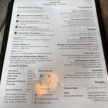 Milton's Cafe - Cafes Near Me - Lawrence, Kansas