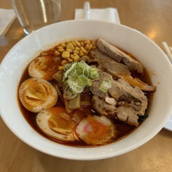 Yokohama Skyline Eatery - Shoyu Ramen with chili oil - Ramen Near Me - Portland, Oregon