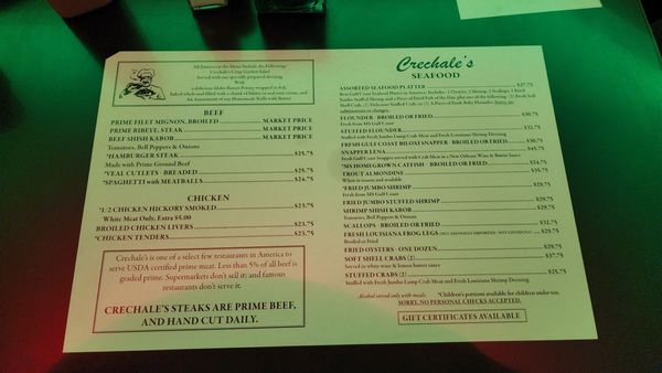 Menu photo 4 Crechale's Jackson, MS