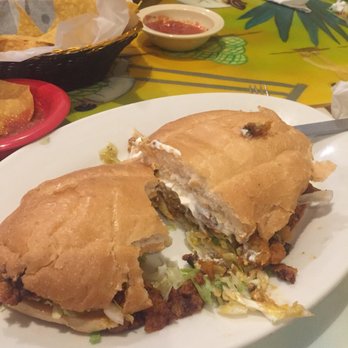 El Alazan Mexican Restaurant - Pastor Torta (too much mayo) - Mexican Near Me - Martinez, Georgia El Alazan Mexican Restaurant - Pastor Torta (too much mayo) - Mexican Near Me - Martinez, Georgia